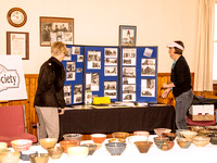 Mason Historical Society display.